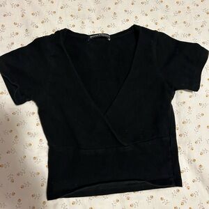 Black Brandy Melville Amara Top